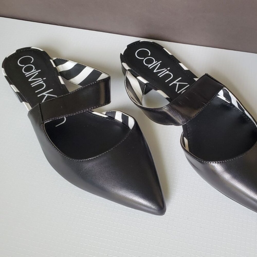 Black Mules 10  Calvin Klein
